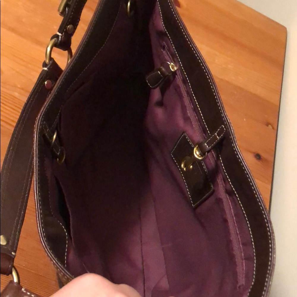 CLOSEOUT SALE - 
Authentic Coach Patchwork Bag - Picture 3 of 5